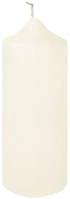 Obrázek produktu pro Svíčka FINK ve tvaru sloupku - krémová - v. 20 cm x š. 8 cm