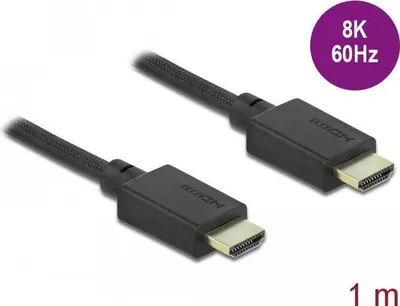Image de DELOCK Highspeed HDMI Kabel 48 Gbps 8k 60Hz 1m
