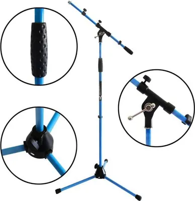 Produktbild von keepdrum Mikrofonständer MS106 BL Blau