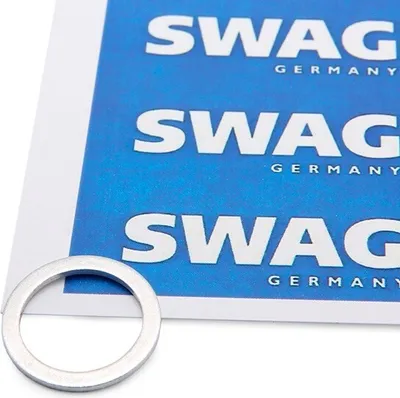 Produktbild von SWAG Dichtring Ölablaßschraube Dichtring 55 92 2149 für VW GOLF VI (5K1) 1mm Aluminium 18mm 24mm 0,001kg
