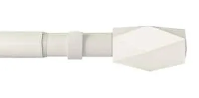 Image de Rideau à glissière « EOS » 120/210 cm - Blanc mat