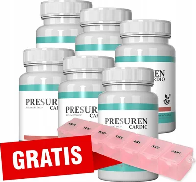 Immagine prodotto di 6X Presuren Cardio capsule di biancospino 30 pezzi.