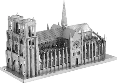 Obrázek produktu pro 3D kovový model Katedrála Notre-Dame (ICONX)