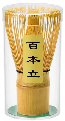 Produktbild von Matcha Besen 100-zinkig handgefertigt aus -Naturbambus für authentische Zubereitung
