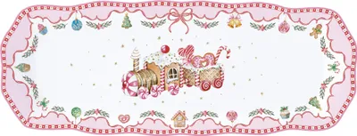 Obrázek produktu pro Porcelánový servírovací tác Sweet Christmas obdélník