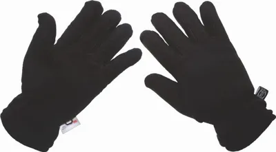 Produktbild von Fleece-Fingerhandschuhe Thinsulate schwarz, S