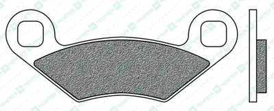 Obrázek produktu pro Brzdové destičky Newfren FD0302SV1 (sada na kotouč) Offroad ATV Sintered