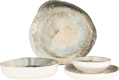 Obrázok produktu pre Súprava riadu Rinart - Obvara - 24 kusov - 6 osôb - porcelán