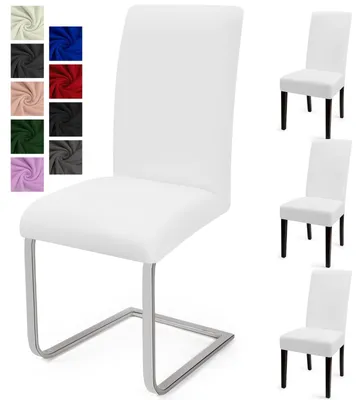 Imagen del producto de Juego de 4 fundas universales para sillas de comedor