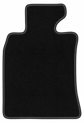 Produktbild von Fahrermatte Velours für Mini Cooper R56 2006-2013 (Schrägheck) – 1-tlg, Schwarz, passgenau – Wielganizator BASIC