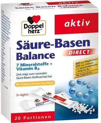 Produktbild von DOPPELHERZ Säure-Basen Balance DIRECT Pellets