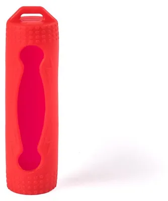 Immagine prodotto di Custodia protettiva in silicone per batterie 18650, rossa