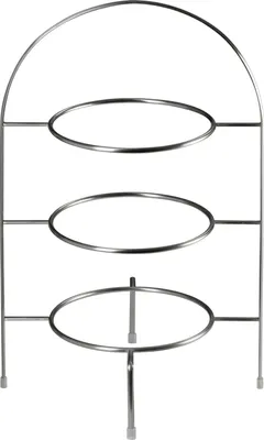Obrázok produktu pre ASA A Stojan na taniere, 3-poschodový, 49 cm, pre taniery s priemerom 27 cm