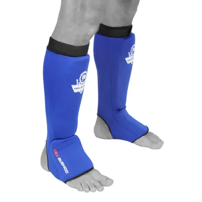 Immagine prodotto di DBX BUSHIDO SPORT Parastinchi per Kickboxing - Parastinchi per uomo - Allenamento efficace per Kickboxer - Parastinchi per arti marziali - Accessori per Kickboxing