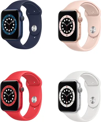 Produktbild von Apple Watch Series 6, OLED, Touchscreen, 32 GB, WLAN, GPS