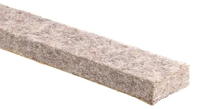 Produktbild von WAGNER Softfilzstreifen - 800 x 15 x 6 mm, selbstklebend, beige, für Filzgleiter, für Kufenstühle/Schaukenstühle - 16501301