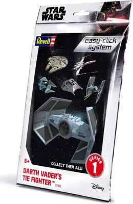 Obrázok produktu pre Revell 01102, Montážna sada, 1:121, TIE Fighter, Plast, Star Wars, 8 rok / roky