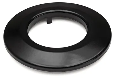 Produktbild von Raik Pelletrohr / Ofenrohr 100mm - Wandrosette schwarz