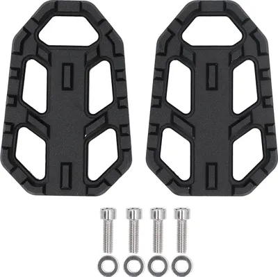 Obrázek produktu pro 1 pár stupaček na motorku, protiskluzové, CNC hliníková slitina, stupačky na motorku pro Versys X300 650 1000, černé
