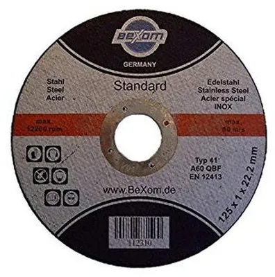 Productafbeelding van Slijpschijven 125x1 mm - Geschikt voor staal en metaal - 50 stuks