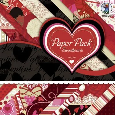 Produktbild von URSUS Paper Pack "Sweathearts"