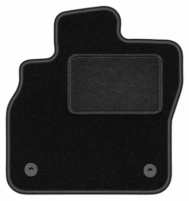 Image de Tapis conducteur en moquette pour Audi Q3 2019- (Sportback) – 1 pièce, noir, sur mesure – Wielganizator LUX