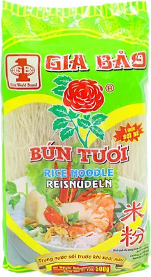 Produktbild von Gia Bao Bun Tuoi Reisnudeln 1mm 500g