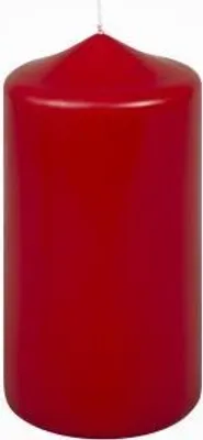 Produktbild von Premium Stumpenkerzen Antik Rot 150 x 80 mm, 1 Stück