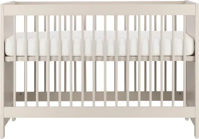 Produktbild von Europe Baby Vittoria III Babybett - Oatmeal - 60 x 120 cm | Babybetten