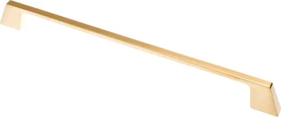 Produktbild von Möbelgriff BA 256mm, Küchengriff matt gold, Griff Stilo