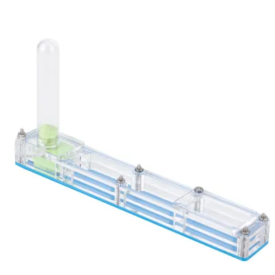 Obrázok produktu pre Mravenisko z akrylu, s vodnou vežou, modré, na chov mravcov, pozorovací box, systém vlhkosti