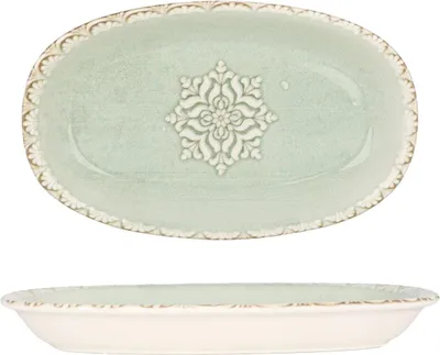 Image de Plat de service By Bone - Rome - Porcelaine - 24 x 14,5 cm