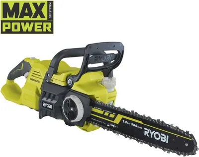 Produktbild von RYOBI Akku-Kettensäge RY36CSX35A-0 36V, Schwertlänge 35cm, Motorsäge, Akku-Säge, Bürstenloser Motor