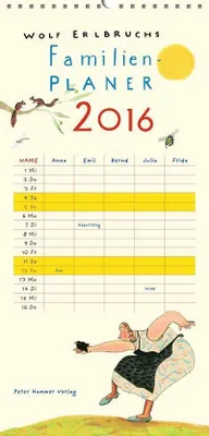 Produktbild von Erlbruchs Familienplaner 2016