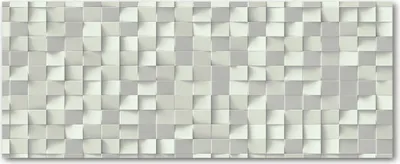 Produktbild von Tulup® Leinwandbild - 125x50 cm - Wandkunst - Drucke auf Leinwand - Leinwanddruck  - Sonstige - Weiß - Geometrische Figuren