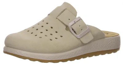 Produktbild von Manitu Pantoletten,Abs.b.35mm, m.Fußbett in beige, Gr. 35