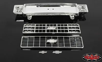 Produktbild von RC4WD RC4WD Chevrolet Blazer Chrome Front Grill w/Optional Inserts RC4ZB0124