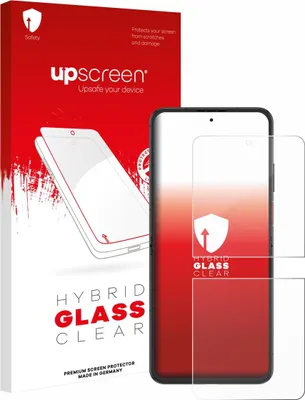 Produktbild von upscreen Schutzglas für ZTE Nubia Flip 2 Schutzfolie Panzer Folie Glas Display Schutz klar