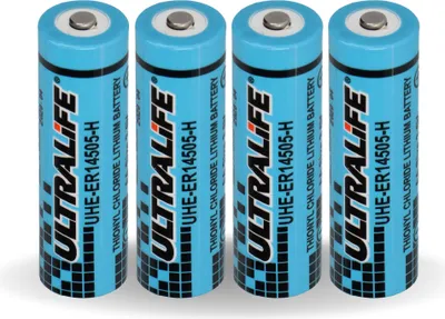 Obrázek produktu pro 4x lithiová baterie Ultralife 3,6 V LS14500 - AA - UHE-ER14505 LS14500 Li-SOCl2