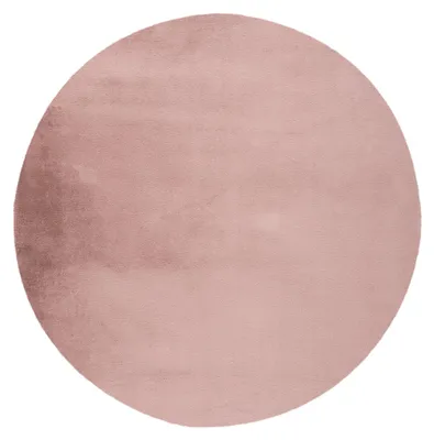 Produktbild von Teppich Cross 425 Pastellrosa 160x160 cm – Weich & Pflegeleicht