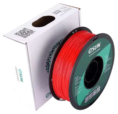 Obrázek produktu pro Filament eSUN PLA+ červený, 1,75 mm, 1 kg