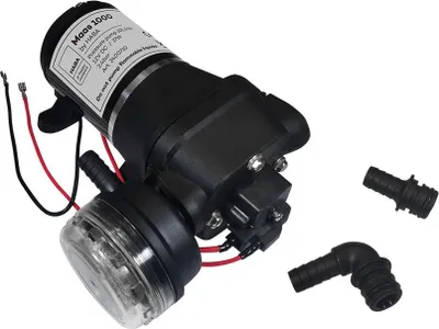 Produktbild von Membran Druckpumpe Wasserpumpe 12Volt 10L/min  Wohnmobil Wohnwagen Caravan Boot