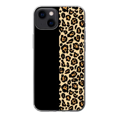 Produktbild von MuchoWow® Handyhülle Schutzhülle Hülle für iPhone 13 Panther Druck - Design - Tiere Silikon Softcase Handy Hülle - Karteninhaber