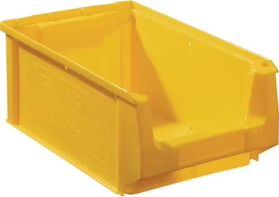 Image de Bac à bec L350/300xL210xH140mm PE jaune