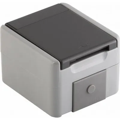 Productafbeelding van TEM VF12GY-U, Schuko, 2P+E, Schroeven, Wandmontage, Grijs, IP44