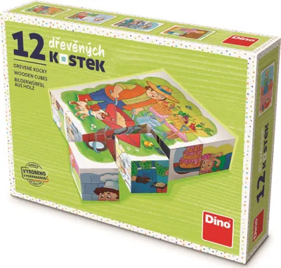 Zdjęcie produktu dla Dino Occupation 12 sztuk kostek