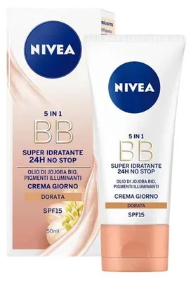Immagine prodotto di Nivea BB Cream Super Idratante Uniformante Dorata SPF15