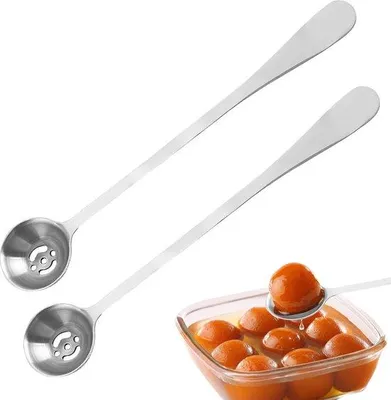 Immagine prodotto di Cucchiai da cucina in acciaio inossidabile, cucchiai da portata, set da 2 pezzi, multifunzionali