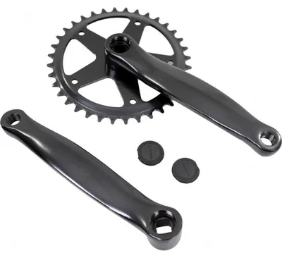 Produktbild von Kettenradgarnitur 36Z Vinty ST 1/8" - 152 mm Kurbelarm - Schwarz