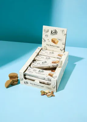 Produktbild von KoRo |Nut Butter Cups Blonde Salted Pistachio 12 x 3 x 13 g